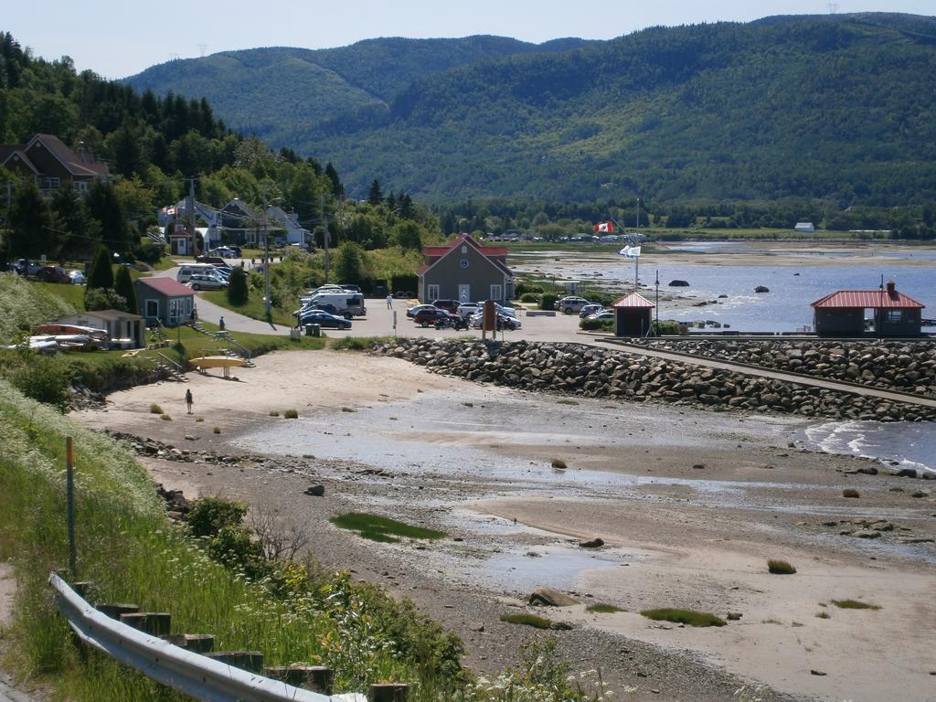 Ferienwohnung Apartement Mirador Du Fjord LʼAnse-Saint-Jean Exterior foto